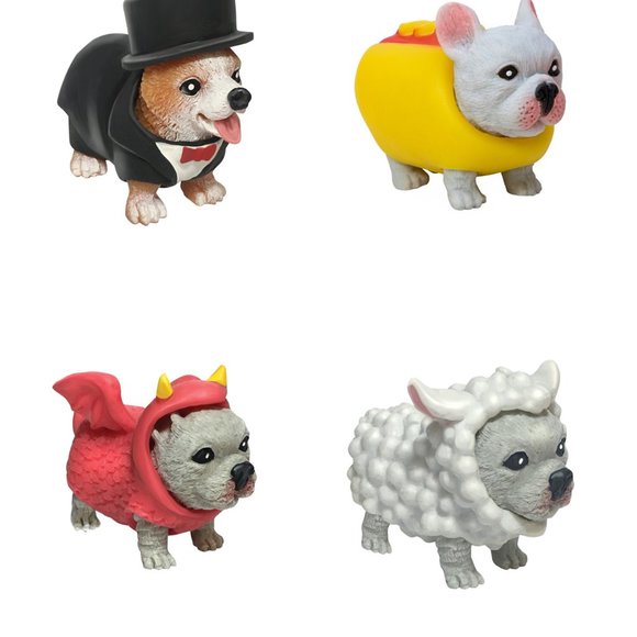 Schylling 4 Pocket Pups Squeeze Party Puppies- Adorable Removable Costum… - Picture 5 of 8